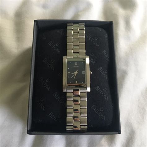 Vintage Bulova silver mens watch ~will come in... - Depop