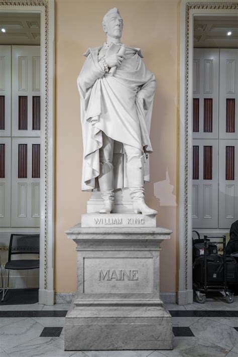 William King Statue, U.S. Capitol for Maine | AOC