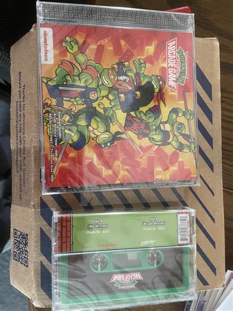 Cowabunga Collection TMNT II cassette. : r/limitedrun