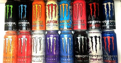 All Monster Flavors April 2021