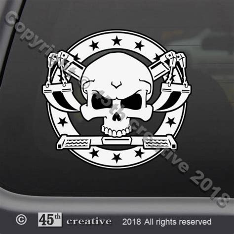 Tow truck skull crossbones decal sticker tow truck driver | Etsy