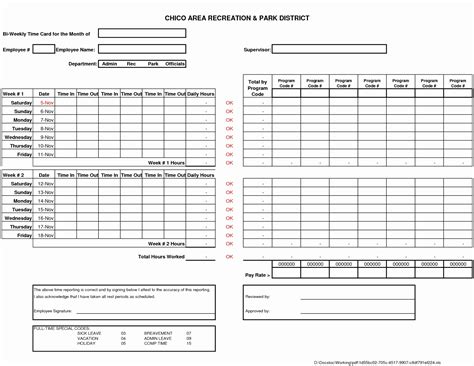 Comp Time Tracking Spreadsheet intended for Weekly Timesheet Template ...