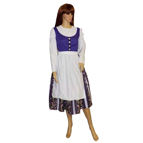 Dirndl – German / Austrian Folk Dress – Beauty and the Beast Costumes ...