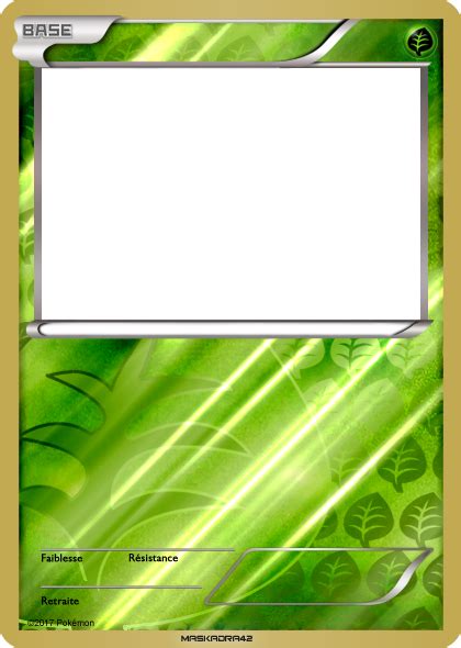 Grass Pokemon Card by Maskadra42 on DeviantArt