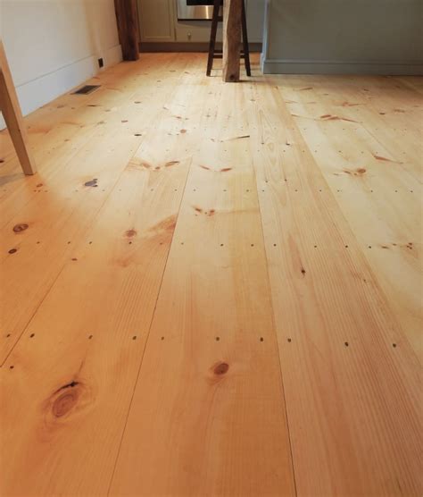 Wide Pine Plank Flooring