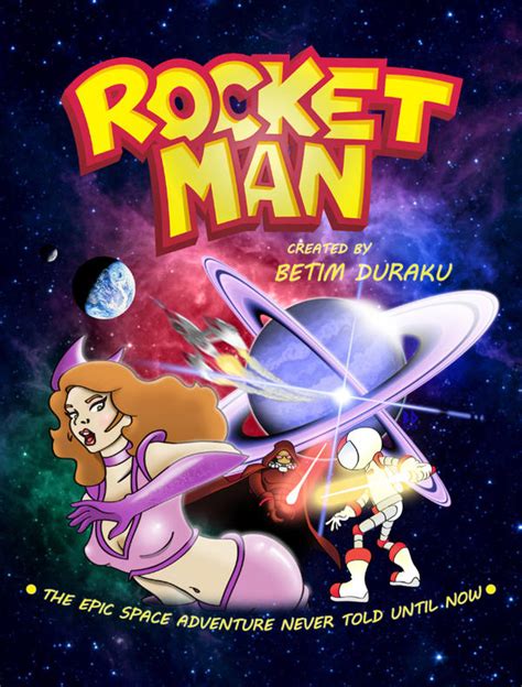 Rocket Man Comic Book cover by M0nteNegr0 on DeviantArt