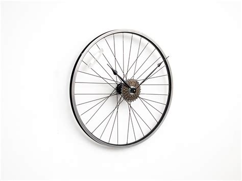 Bicycle Wheel Clock Bicycle Wall Clock Large Wall Clock - Etsy