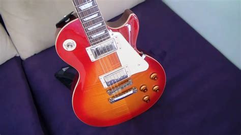 Epiphone Les Paul Standard Heritage Cherry Sunburst (Plus Top) - A closer look in HD - YouTube