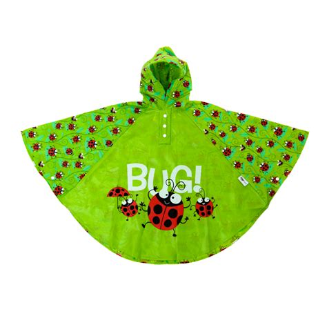 Bugzz Kids/child’s PVC Rain Poncho Ladybug – Wild Atlantic Living