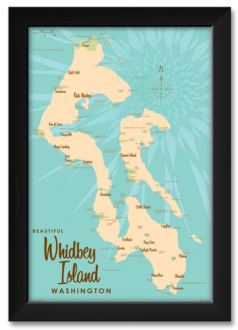 Whidbey Island Zip Code Map - United States Map