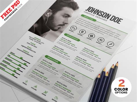 Creative Cv Resume Design Psd Templates Resume Design Creative Cv - Riset