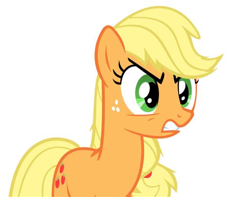 Image - FANMADE Angry Applejack.png - My Little Pony Friendship is Magic Wiki