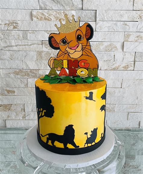 Lion King Cake Design Images (Lion King Birthday Cake Ideas) | Lion ...