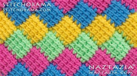 Entrelac Crochet Instructions - Naztazia