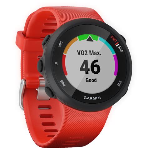 Garmin Forerunner 45 GPS Heart Rate Monitor Running Smartwatch (Lava ...