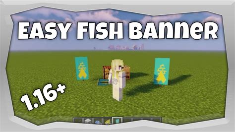 Minecraft Java Edition 1.16.3--Easy Fish Banner - YouTube