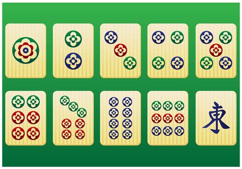 Mahjong Pieces 3rd pack - Vector 104179 Vector Art at Vecteezy