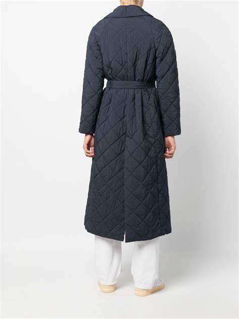 Paltò Quilted Belted Coat - Farfetch