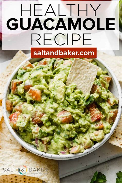 Healthy Guacamole Recipe — Salt & Baker