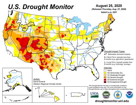 2020 Drought Update: A Look at Drought Across the United States in 15 Maps | August 27, 2020 ...