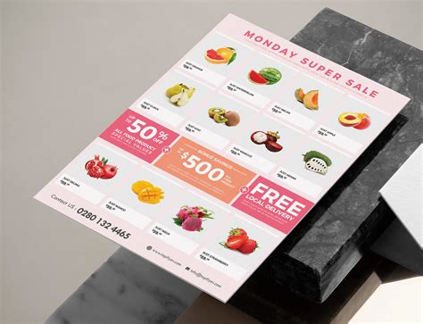 Supermarket / Grocery Flyer Template Graphic by ivanjoys19 · Creative ...