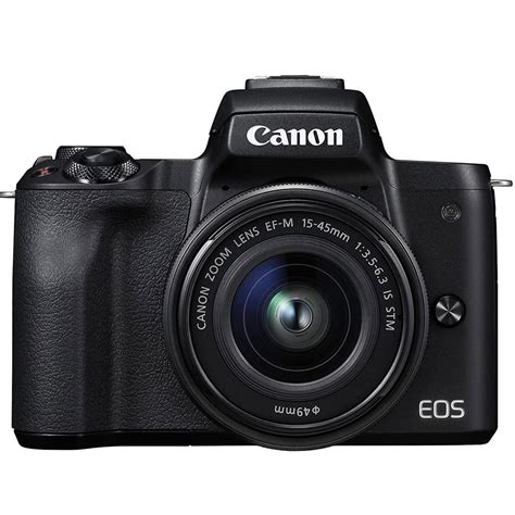 Buy Canon EOS M50 Mark II Mirrorless Digital Camera With 15-45mm IS STM ...