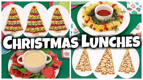 5 EASY Christmas Lunch Ideas 🎄 Bunches Of Lunches - YouTube