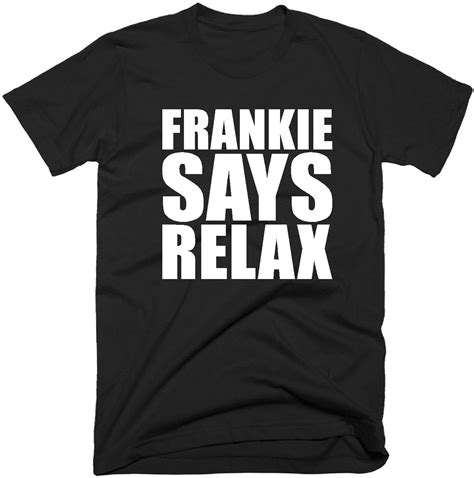 Frankie Says Relax TShirt Retro 80's T-Shirt In 5 by QuirkyShirty