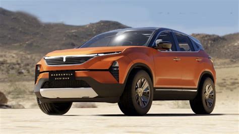 2023 Tata Harrier Facelift Looks Splendid in Latest Visualization » Car ...