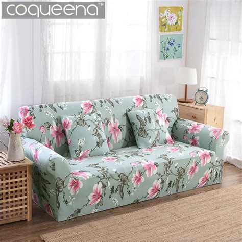 Aliexpress.com : Buy Floral Pattern Stretch Sofa Cover Universal Couch ...