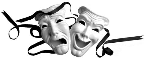 Cartoon Theatre Masks Transparent - ClipArt Best