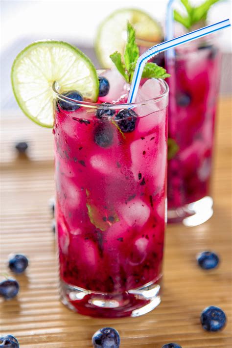 Blueberry Mojito - Baking Beauty