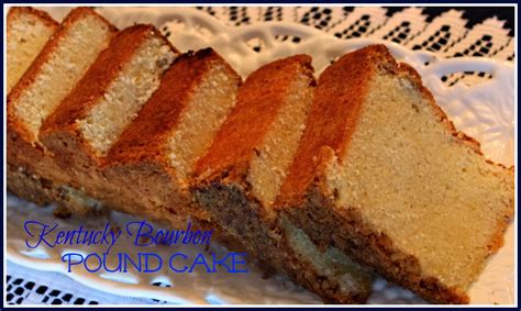 Sweet Tea and Cornbread: Kentucky Bourbon Pound Cake!