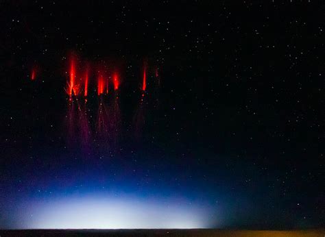 These photos of red lightning are unsettling yet cool | Grist