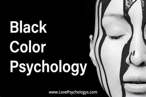 Black Color Psychology - LovePsychologys.com