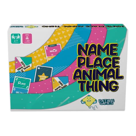 Buy Name Place Animal Thing | Card Game | Patang Games