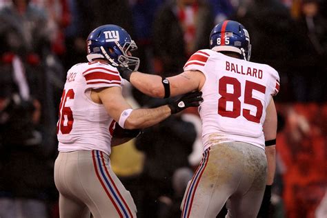 2007 Giants Vs. 2011 Giants: Comparing Super Bowl Champs -- Tight Ends ...