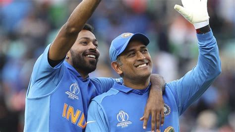 Hardik Pandya Revealed How MS Dhoni Helped Him Grow as a Cricketer