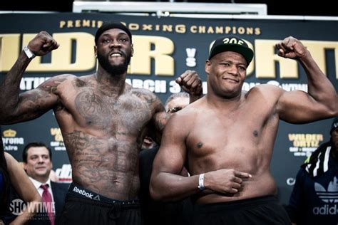 Deontay Wilder vs. Luis Ortiz final weights, quotes