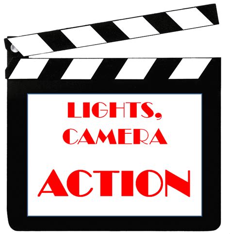 Lights Camera Action Logo