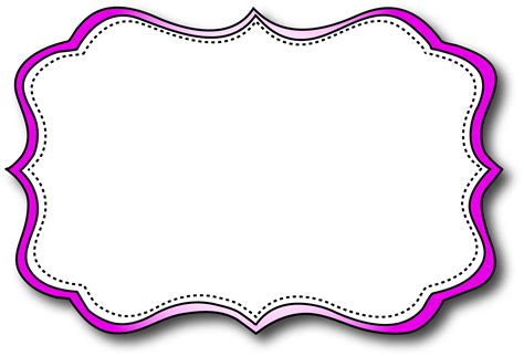 Printable Labels, Planning, Cute Frames, Name Tags, - Frame Azul Escuro Png (2021x1379), Png ...