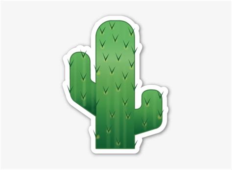 Cactus - Cactus Emoji Sticker PNG Image | Transparent PNG Free Download on SeekPNG