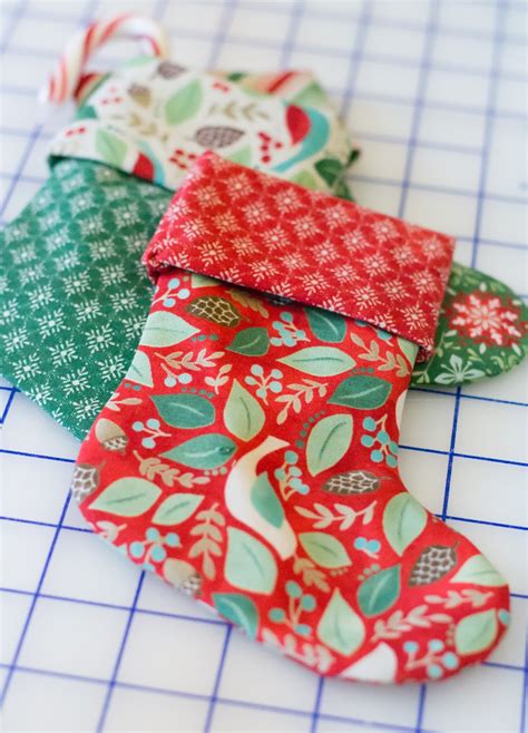 The Shabby | A Quilting Blog by Shabby Fabrics: How to Make Mini Stockings: A Quick and Easy ...