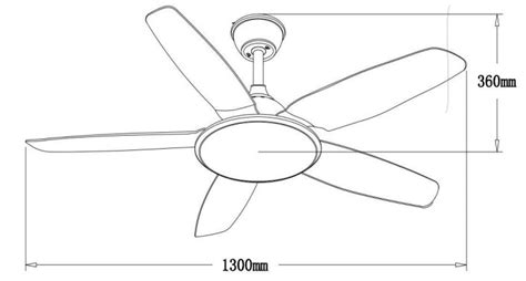 QAZQA 102706 Modern Vifte Ceiling Fan Instruction Manual