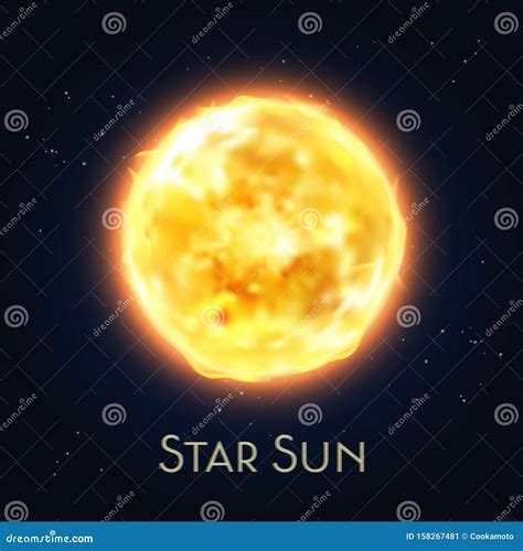 Sun Star-Symbol Flare, Feuer Der Solarkugel Vektor Abbildung - Illustration von abbildung ...