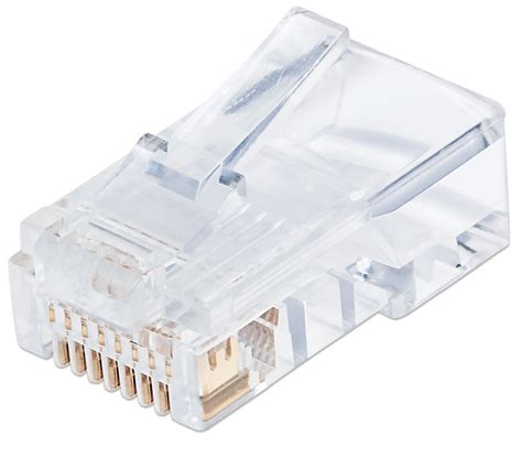 Intellinet 100-Pack Cat5e RJ45 Modular Plugs Pro Line (790512)