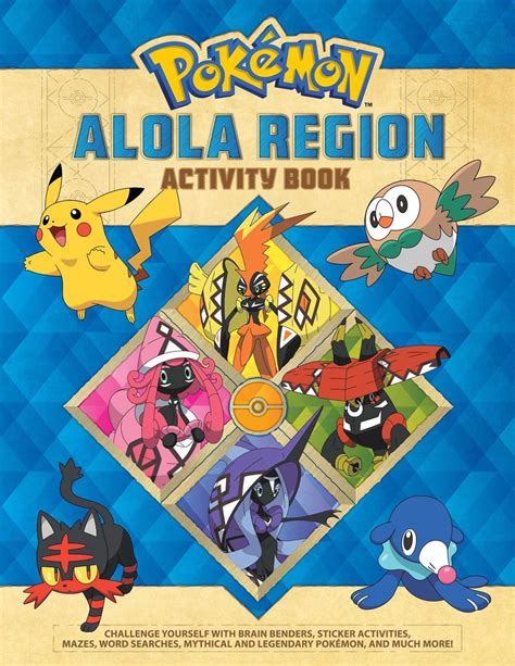 Pokémon Alola Region Activity Book | Book by Lawrence Neves | Official ...