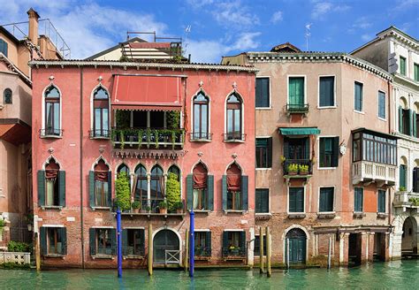 Lovely houses on the water in Venice Italy Photograph by Matthias ...