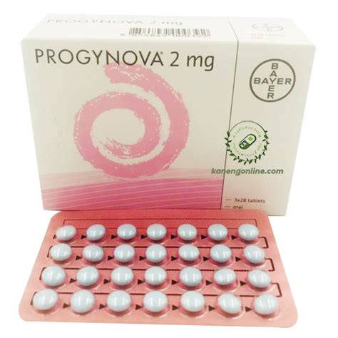 PROGYNOVA 2MG.28'S./อายุจากบริษัทล่าสุด