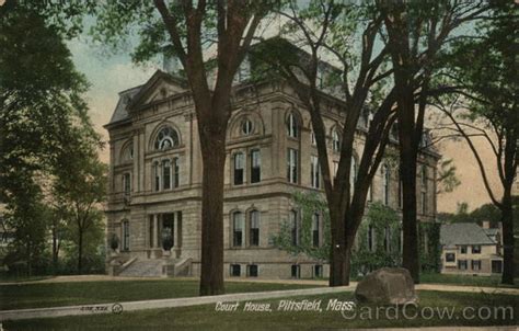 Court House Pittsfield, MA Postcard